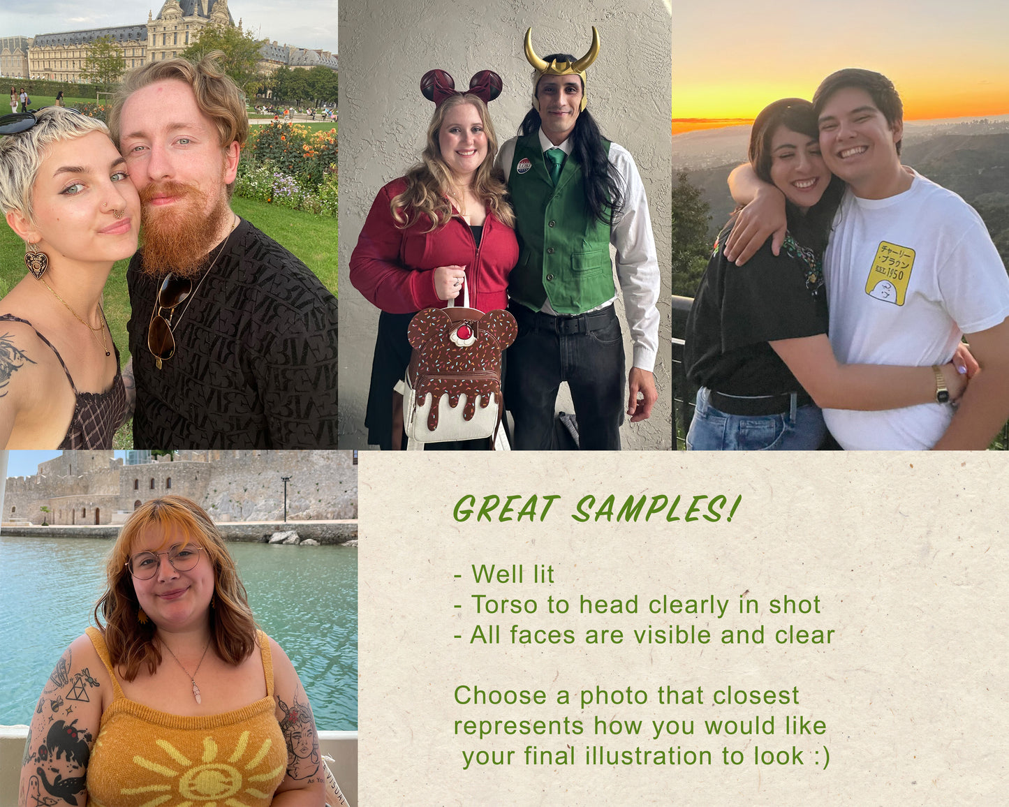 Custom Couple Portrait - Digital Download