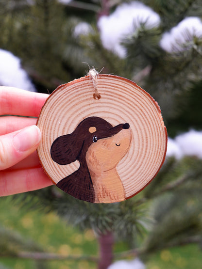 Pet Dogs - Hand-Painted Ornaments (6)