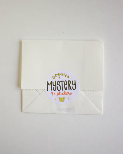 MYSTERY PACK - Handmade Stickers (4)