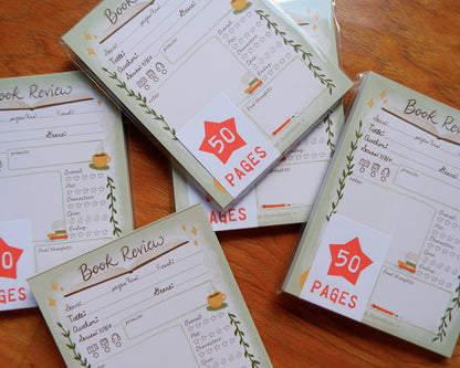 Book Review Notepad