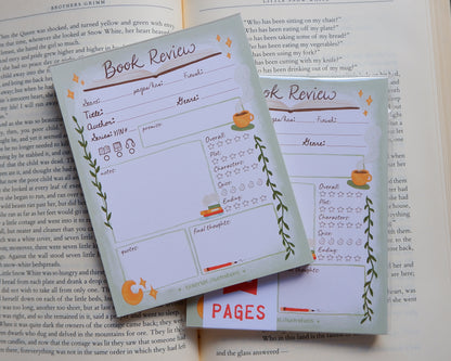 Book Review Notepad
